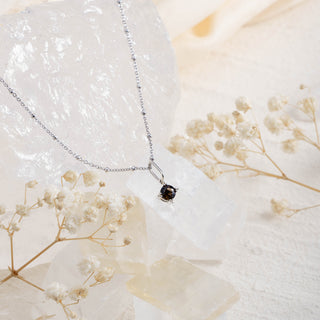 Serenity Star Smoky Quartz Pendant Necklace