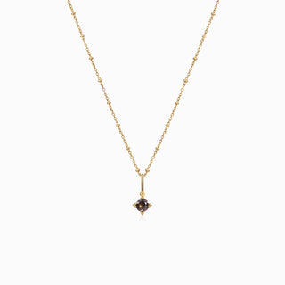 Serenity Star Smoky Quartz Pendant Necklace