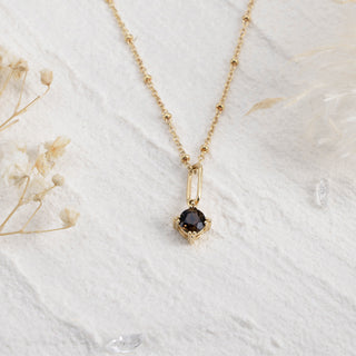 Smoky Quartz Charms Necklace