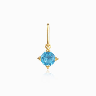 Blue Topaz Starlight Charms Necklace