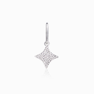 Serenity Star Hammered Charm