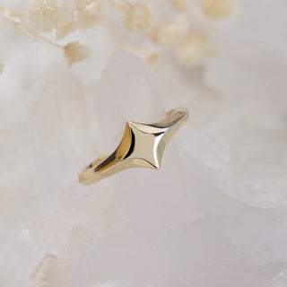 Serenity Star Signet Ring