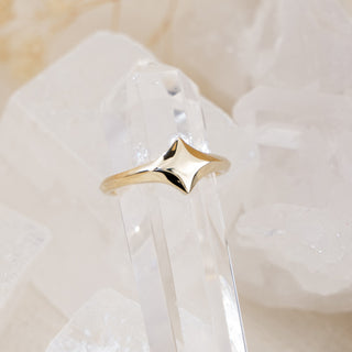 Serenity Star Signet Ring