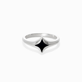 Serenity Star Black Onyx Ring