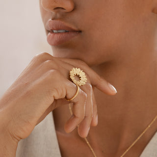 Intricately Mandala Ring - Touch of Elegance