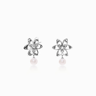 Mistletoe Droplet Crystal Drop Earrings