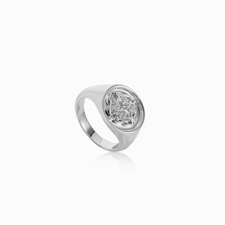 Dara Celtic Knot Signet Ring